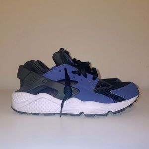 Nike big kids AIR HUARACHE DEEP ROYAL BLUE 318429-411 kids 7